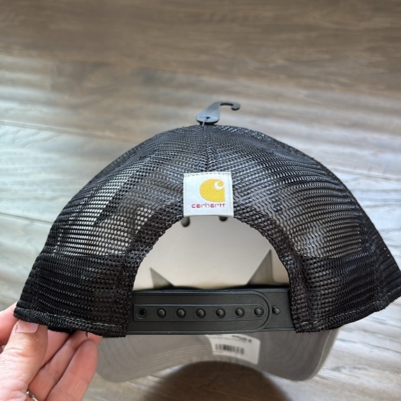 Carhartt Force Sweatband, snap back,canvas/mesh ball cap, C patch logo,dry fast - Picture 6 of 9